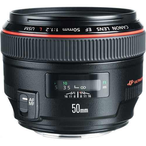 Canon(キヤノン) EF 50mm f/1.2L USM 単焦点レンズ　美品 Canon EF 50mm f/1.2L USM Lens – Reef Photo & Video