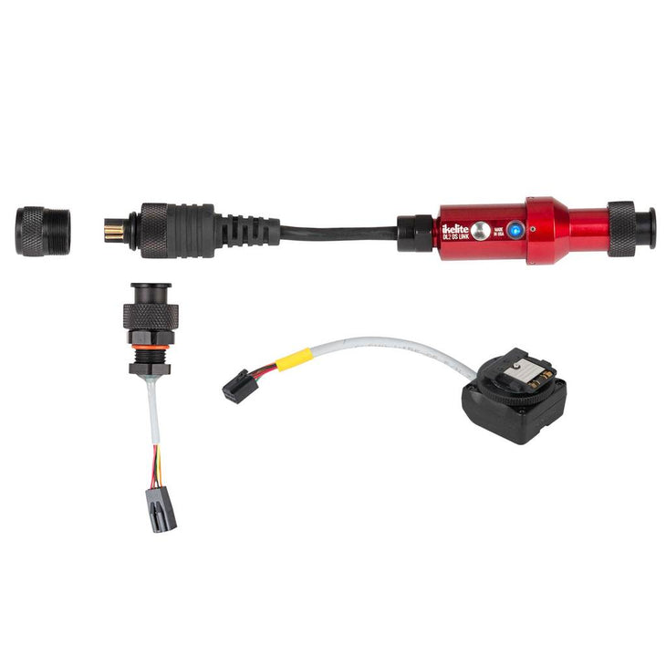 DISCONTINUED - Ikelite DL2 DS Link Sony TTL Converter Ikelite ST1 Hotshoe and B1A Bulkhead Kit