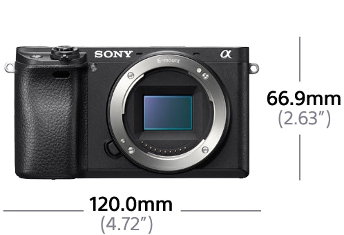 Sony Alpha a6300 Mirrorless Digital Camera (Body Only, Black