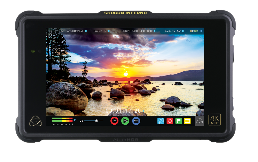 Atomos Shogun Inferno 7in 4K HDMI/Quad 3G-SDI/12G-SDI Recording
