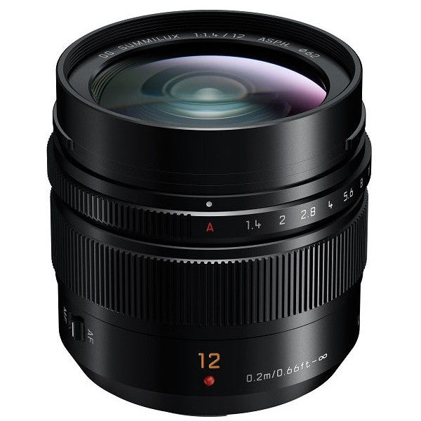 Panasonic Leica DG Summilux 12mm f/1.4 ASPH. Lens