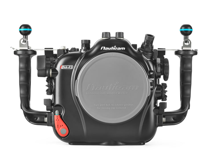 nauticam na r3 underwater housing front
