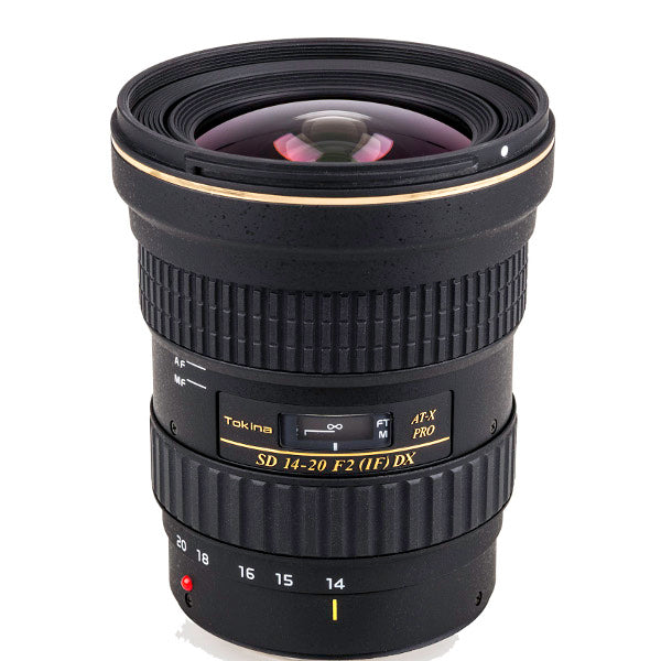 Tokina AT-X 14-20mm f/2.0 PRO DX Lens for Canon AF