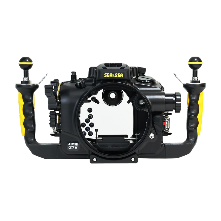 Sea & Sea MDX-U Series Underwater Housing for Sony Alpha Cameras with Optical Manual Sync