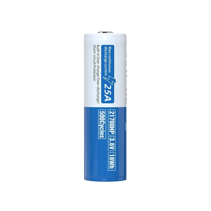 XTAR 21700HP 5000mAh Battery for HF-1, MF-2, MW-4300 and Retra Maxi