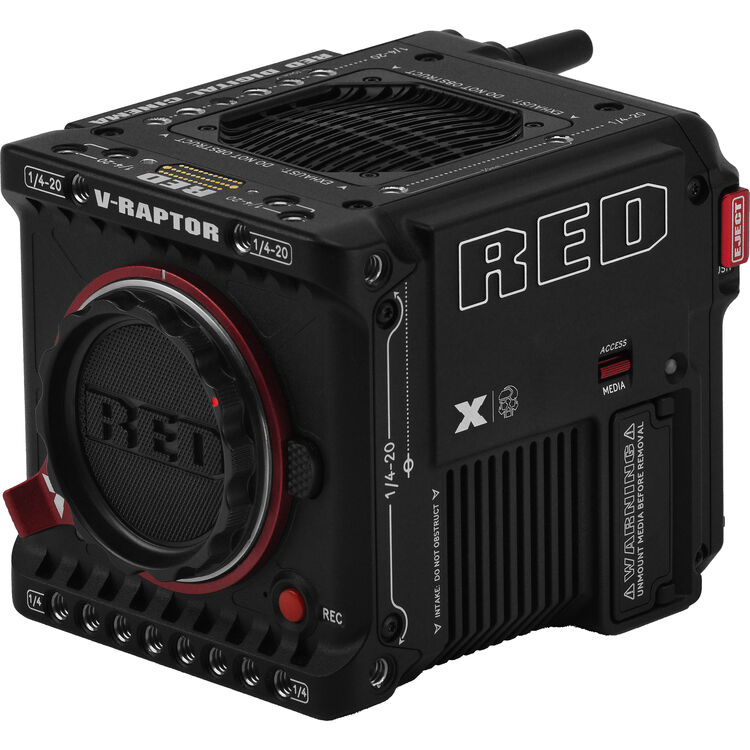 RED DIGITAL CINEMA V-RAPTOR [X] 8K VV Camera (V-Mount) – Reef Photo & Video