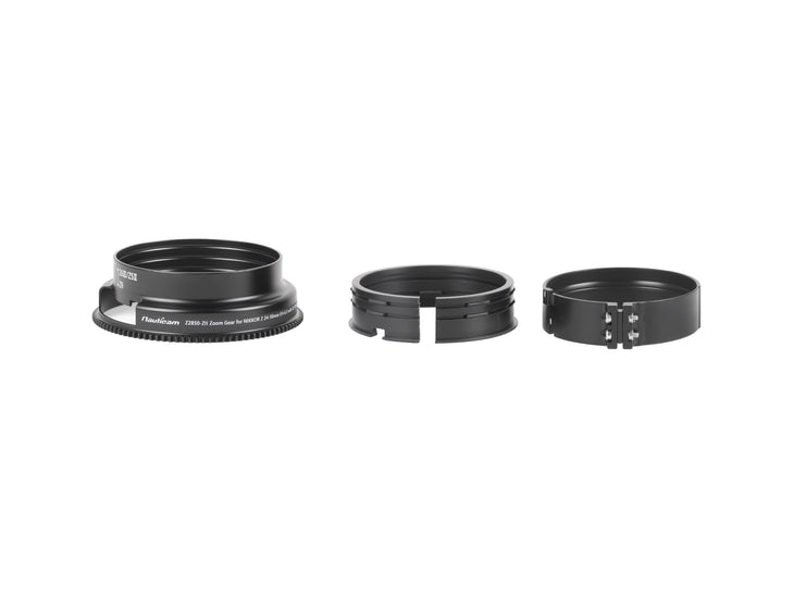 19233 Nauticam Z2850-ZII Zoom Gear for NIKKOR Z 24-50mm f/4-6.3 with 28-50mm Limitor Ring (V3)