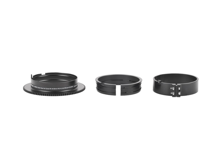 19599 Nauticam CR2850-Z Zoom Gear for Canon RF 24-50mm F4.5-6.3 IS STM with 28-50mm Limiter Ring