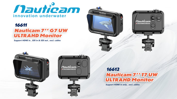 Nauticam Underwater 7'' G7 HD UltraBright Monitor (HDMI 1.4 and 2K SDI input, excl. cables)