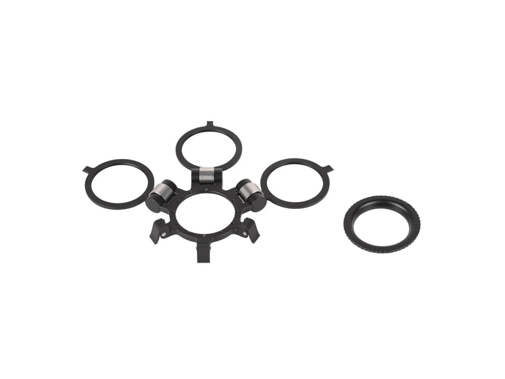 25115 Nauticam M67 Triple Flip Holder for M67 Ports