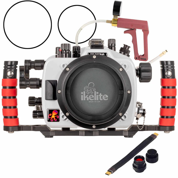200DL Underwater Housing for Sony a1, a7S III Deluxe Version with Handles, Vacuum Pump, & USB-C Charging Bulkhead