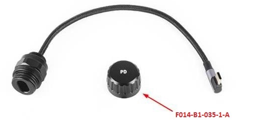 M16 USB-C Bulkhead Cap  26325