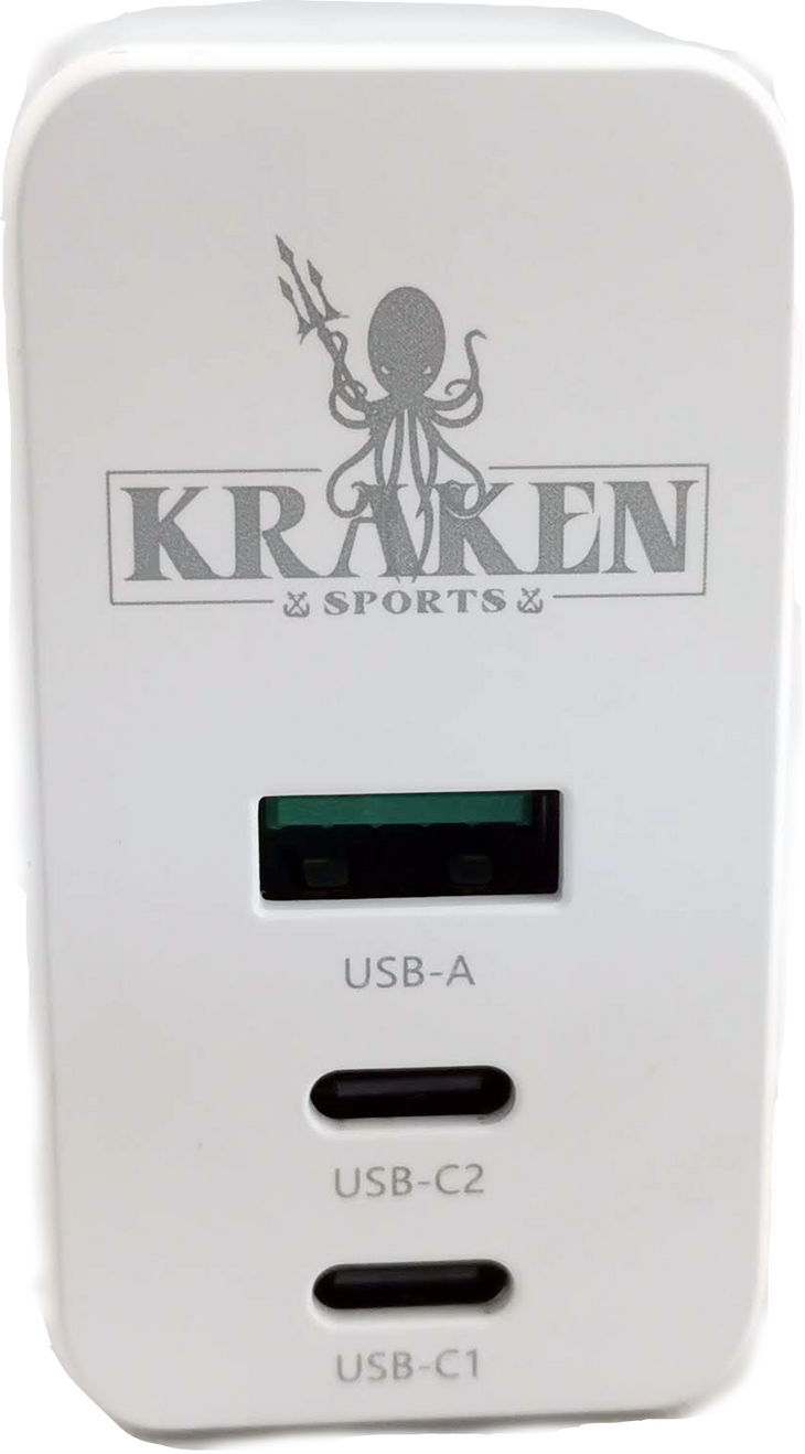 90 Watt GaN Dual USB-C PD Charger for Hydra 4000 + 6000 + 8000