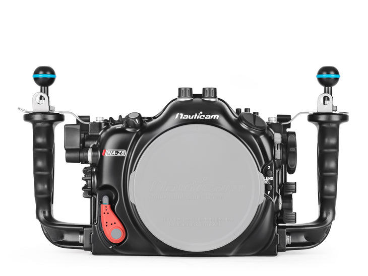 Nauticam na z8 underwater housing front