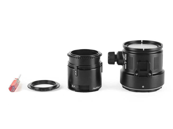 Nauticam Macro Port and Zoom Gear Set for Olympus 12-50mm EZ to use with NA-OM1