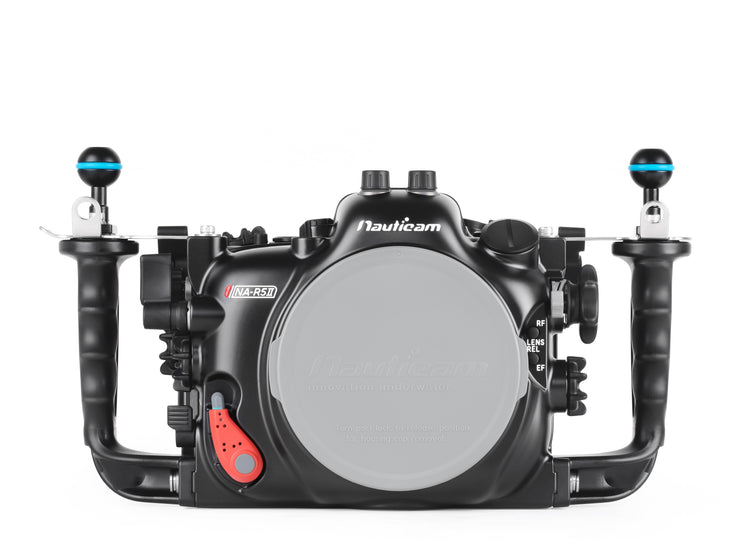 Nauticam NA-R5II Underwater housing for Canon EOS R5II front
