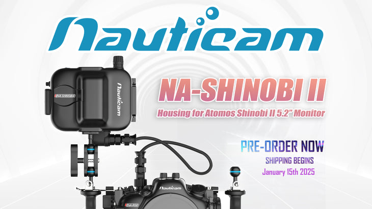 Nauticam NA-Shinobi II Underwater Housing for Atomos shinobi II preorder