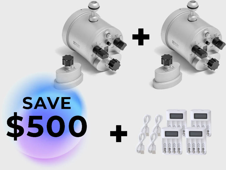 Discontinued - Retra Flash Pro Max & Booster Kit (2 strobes)