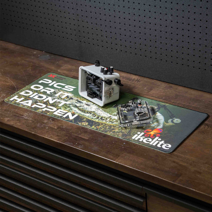 Ikelite Crocodile Equipment Assembly Mat and XXL Mouse Pad