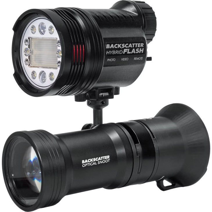 Backscatter Hybrid Flash & Optical Snoot OS3 Combo Package