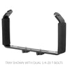 Backscatter Wide Double Handle and Tray for GoPro, Compact & Mirrorless Housings