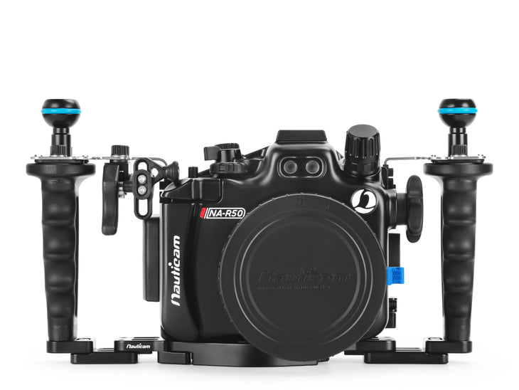 na r50 underwater housing front