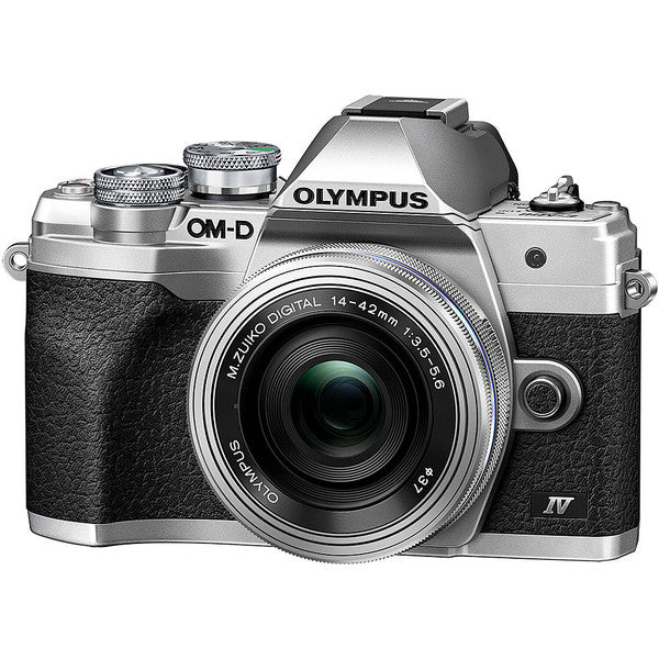 OM System OM-D E-M10 IV Camera with 14-42mm EZ Lens