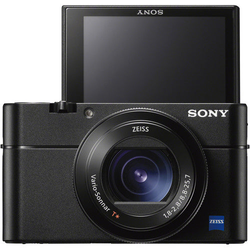 Sony Cyber-shot DSC-RX100 III Camera, HD 1080p, 20.1MP, 2.9x Optical Zoom,  Wi