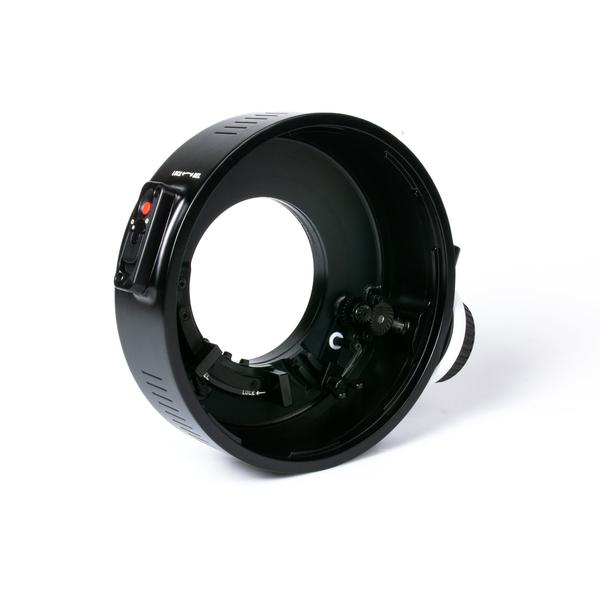 (Discontinued) Nauticam N120 to N200 Port Adaptor ~for Cinema Lenses on N120 Cinema and DSLR Housings