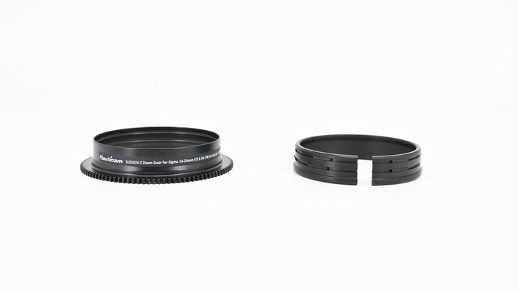 Nauticam SLE1424-Z Zoom Gear for Sigma 14-24mm f/2.8 DG DN Art Lens for Leica L / Sony E