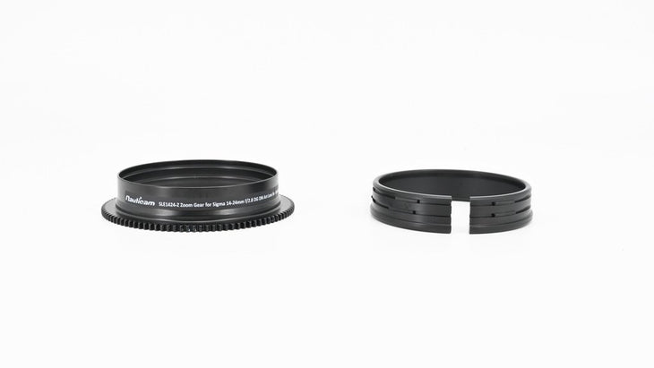 Nauticam SLE1424-Z Zoom Gear for Sigma 14-24mm f/2.8 DG DN Art Lens for Leica L / Sony E