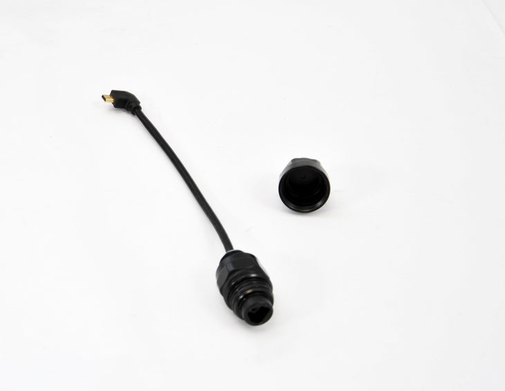 Nauticam HDMI Bulkhead with Integrated Cable and Type-D Connector