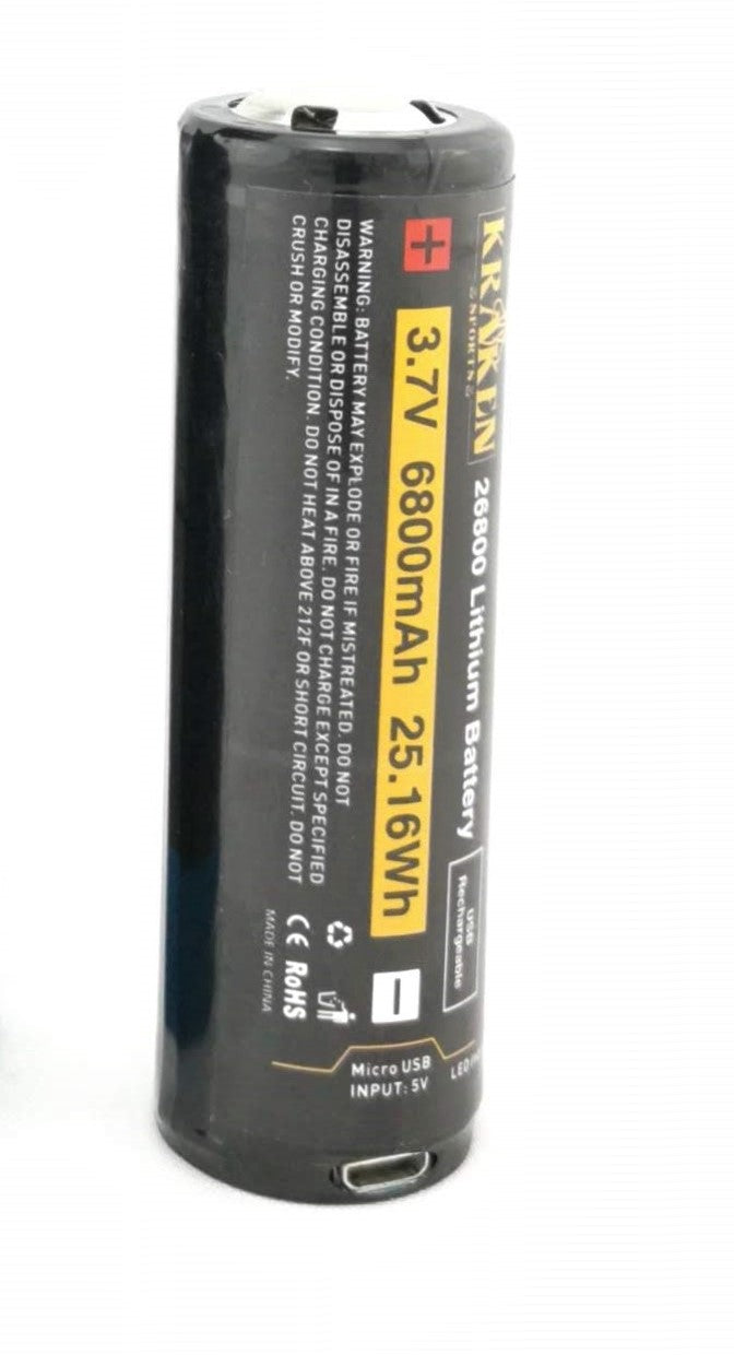 Kraken Sports 26800 6800 mAh Battery