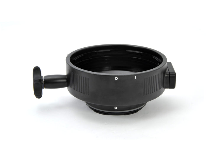 Nauticam N85 to N120 41.5mm Port Adapter with Zoom/Focus Knob