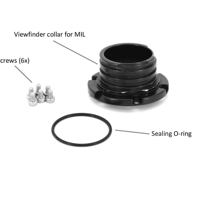 Viewfinder Collar Adaptor for 32201 (from A124466) and 32203 (from A218826) to Use on MIL housing