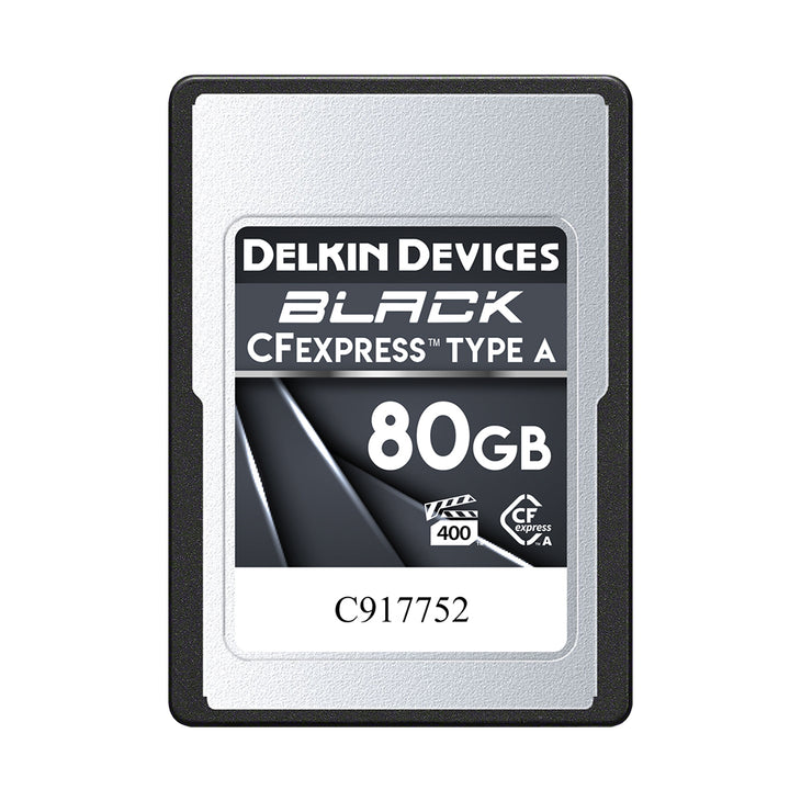 Delkin Devices BLACK CFexpress Type A Card (Choose Size)