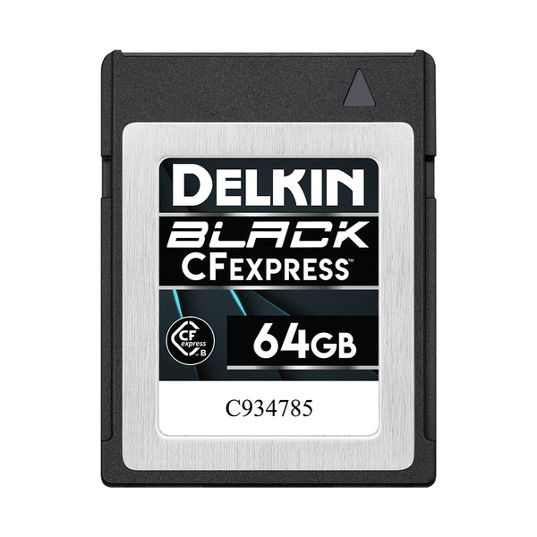 Delkin Devices BLACK CFexpress Type B Card (Choose Size 