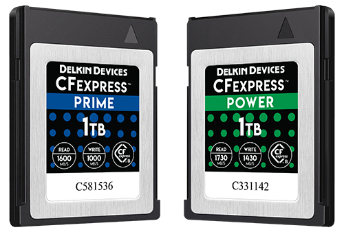 Delkin Devices CFexpress Type B Memory Card (Choose Speed and Size 