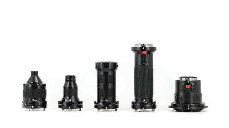Nauticam EMWL Set #1 (incl. focusing unit Nikon FF & M4/3, 150mm relay lens and 3 objective lenses)
