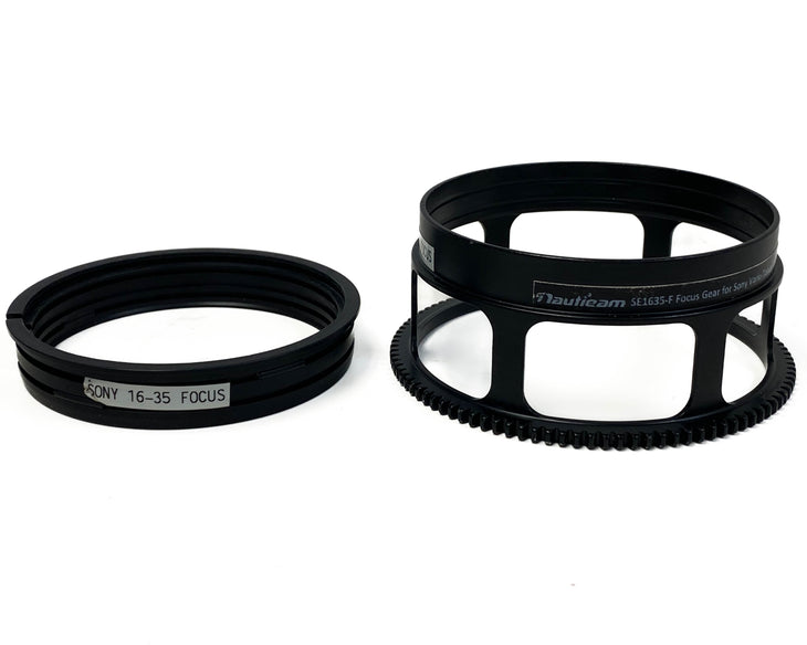 CP.4041 Pre-owned Nauticam SE1635-F Focus Gear for Sony Vario-Tessar T* FE 16-35mm F4 ZA OSS