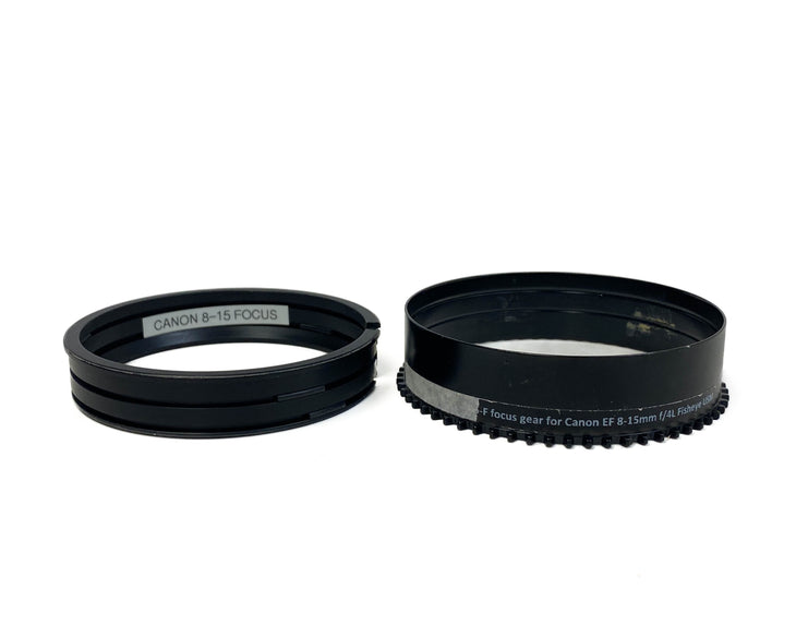 CP. 4048 Pre-owned Nauticam C815-F Focus Gear for Canon EF 8-15mm f/4L Fisheye USM (for use with 21230)