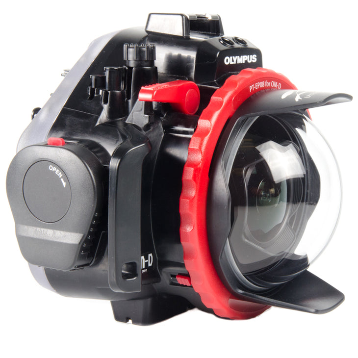 Zen DP-100-EP08 Dome Port for Panasonic 8mm Fisheye and Olympus PT