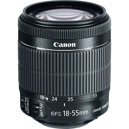 Canon EF-S 18-55mm f/3.5-5.6 IS STM Lens (White Box)