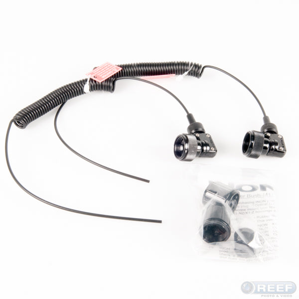 Inon Double Optical D Cable (L Type)/Rubber Bush M11 Adaptor Set