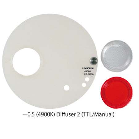 Inon -0.5 4900K Diffuser 2 (TTL/Manual) for Z-240, D-2000, Z-220