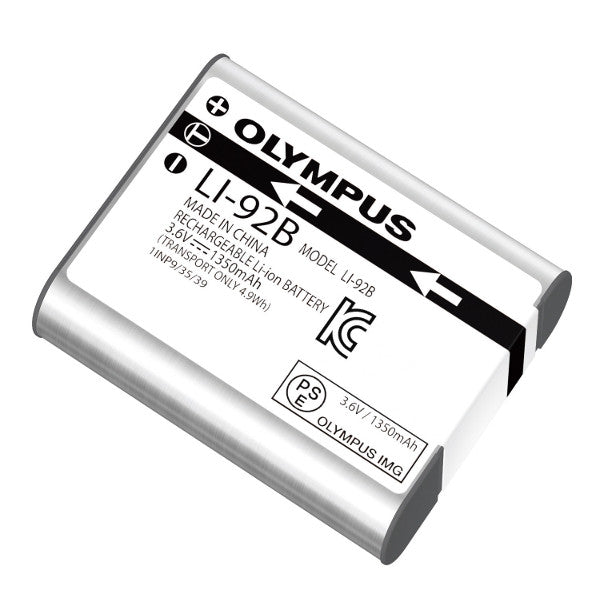 Olympus LI-92B Lithium-Ion Battery for TG-5, TG-6, TG-7 – Reef