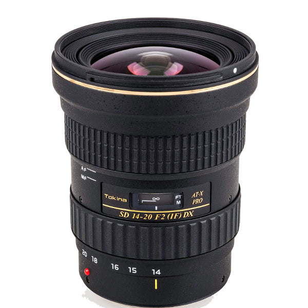 Tokina AT-X 14-20mm f/2.0 PRO DX Lens for Nikon AF
