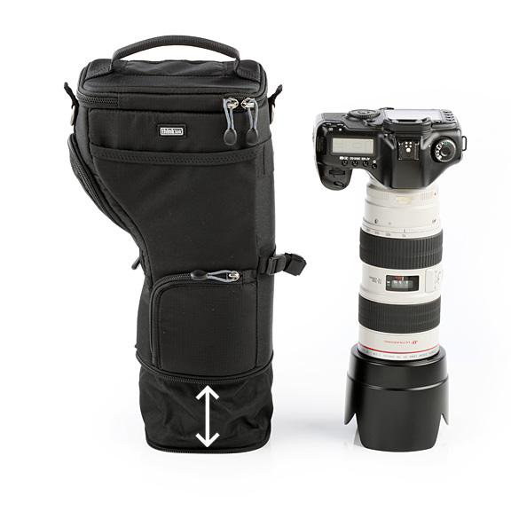 Digital Holster 30 V3 fits a standard DSLR with 70-200 f/2.8